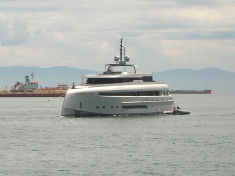 Image for article Bilgin Yachts launches reverse bow Bilgin 132 superyacht 'M'